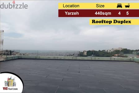 Yarzeh 440m2 | 60m2 Terrace | Rooftop Duplex | Panoramic View | PA