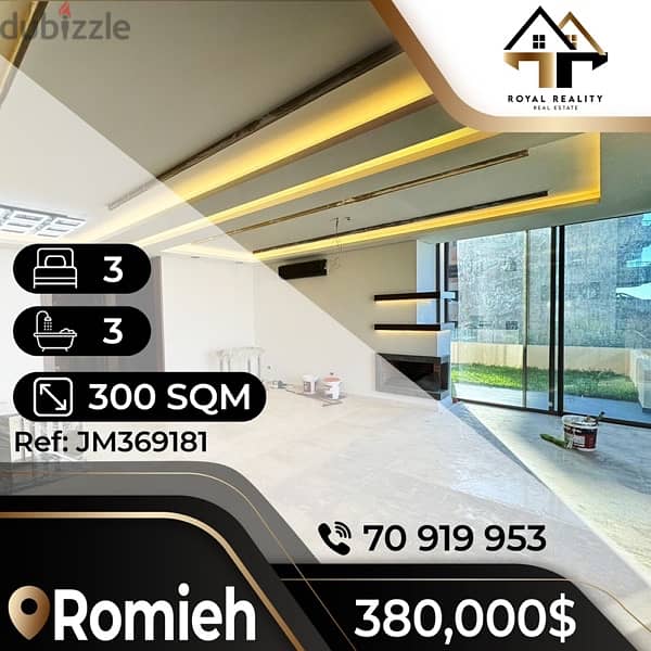 apartments for sale in roumieh - شقق للبيع في رومية 0