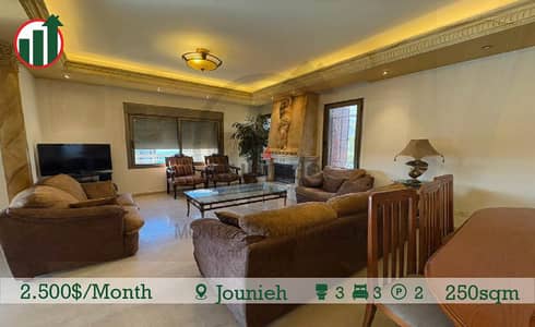 Fully Furnished Apartment for Rent in Jounieh !!