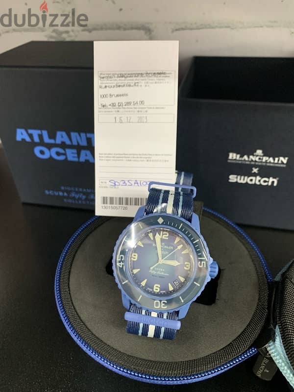 swatch+ Blancpain -Atlantic Ocean 2