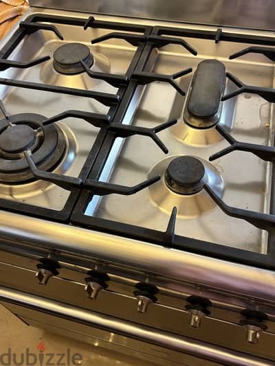 smeg gas cooker like new