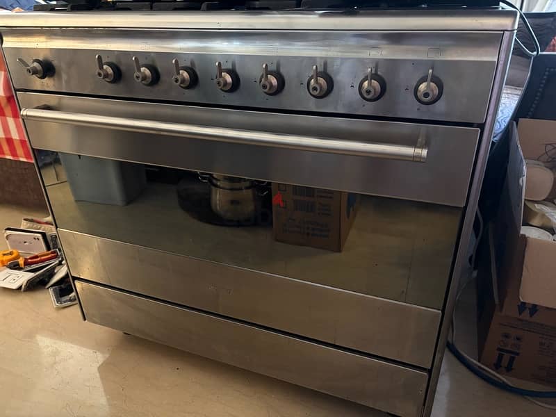 smeg gas cooker like new 1