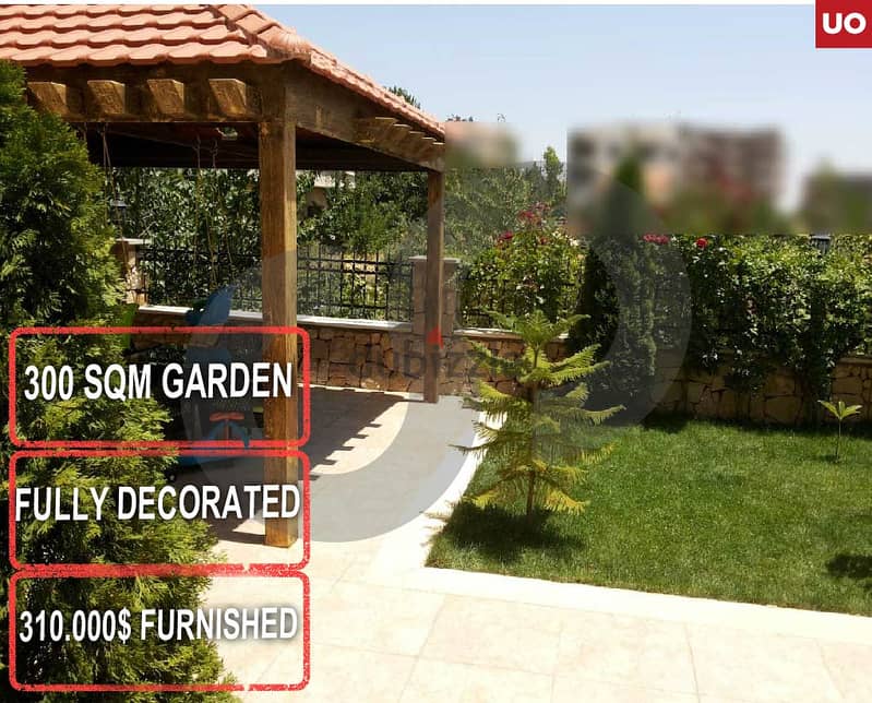 Luxurious, Garden terrace, zahle/ زحلة REF#UO116048 0