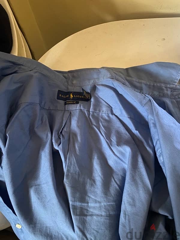 Authentic Ralph Lauren Blue Shirt 1