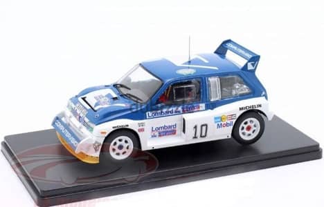 MG Metro 6R4 (Rally 1985) diecast car model 1:24