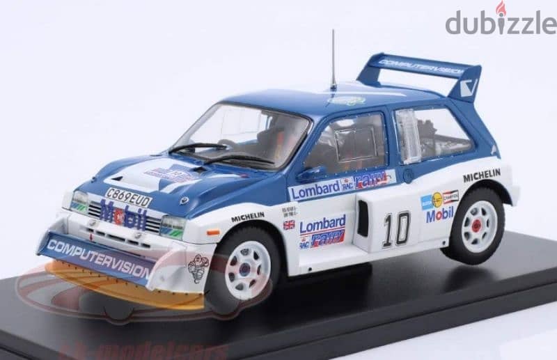 MG Metro 6R4 (Rally 1985) diecast car model 1:24 1