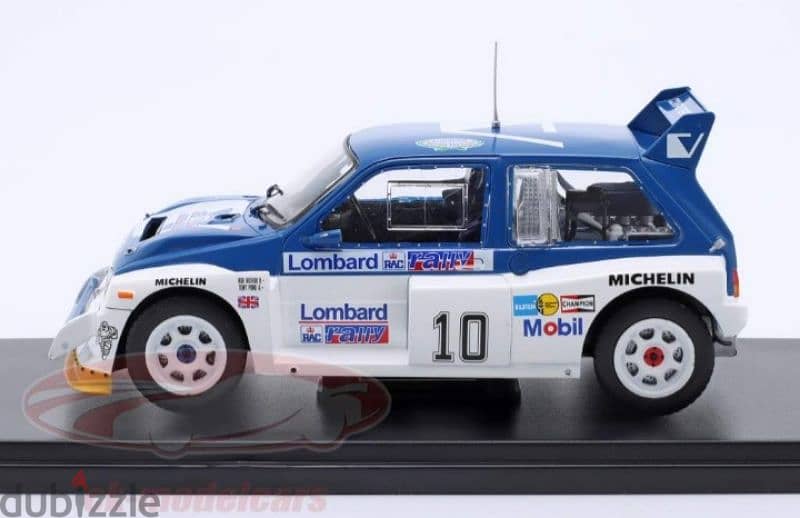 MG Metro 6R4 (Rally 1985) diecast car model 1:24 2