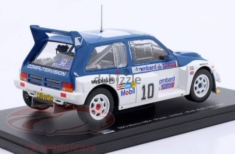 MG Metro 6R4 (Rally 1985) diecast car model 1:24 3