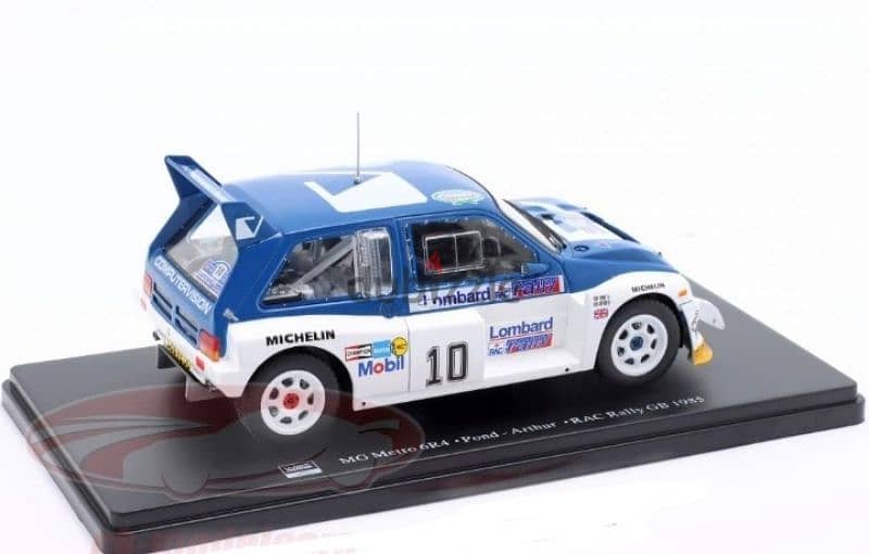 MG Metro 6R4 (Rally 1985) diecast car model 1:24 4