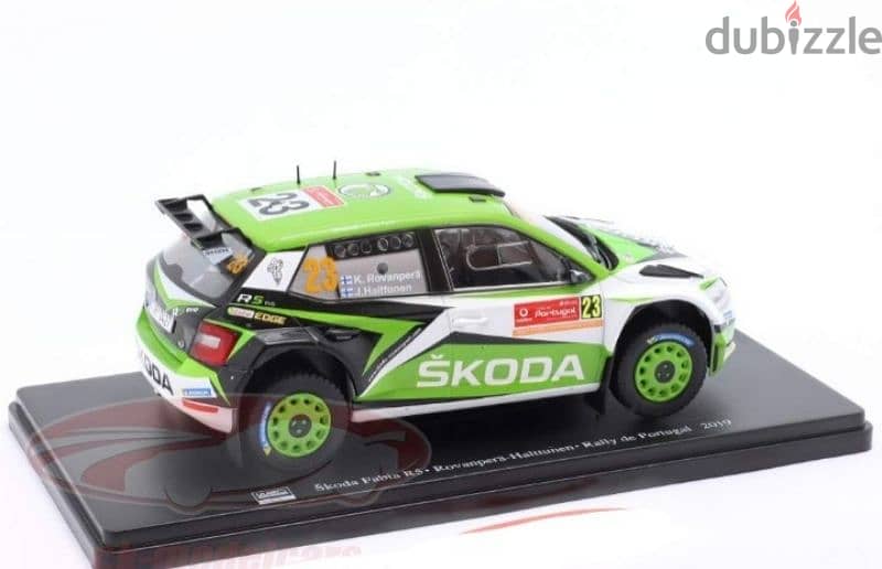 Skoda Fabia R5 Evo (Rally Portugal '19) diecast car model 1:24. . 3