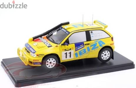 Seat Ibiza Kit Car (Rally Safari 1998) diecast car model 1:24.