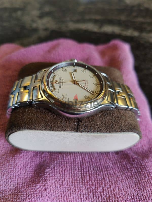 Raymond Weil two-tone automatic Parsifal wristwatch 5