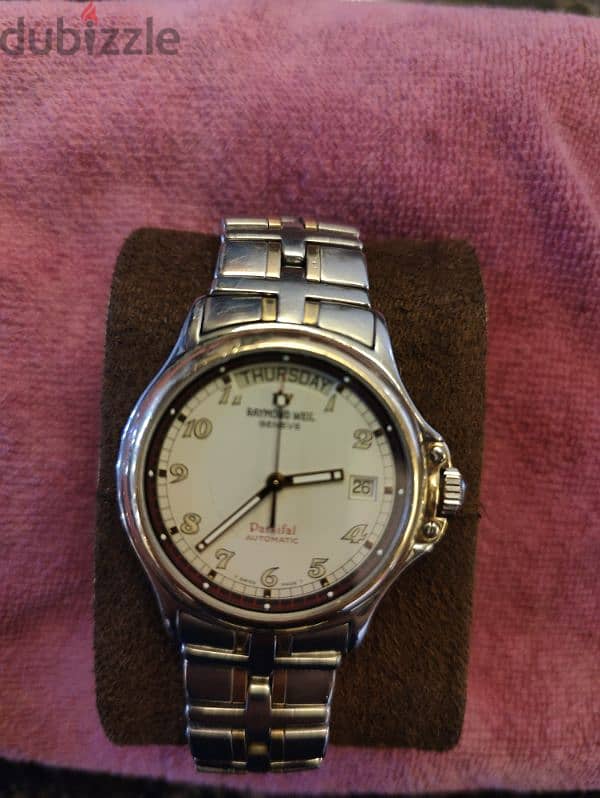 Raymond Weil two-tone automatic Parsifal wristwatch 6