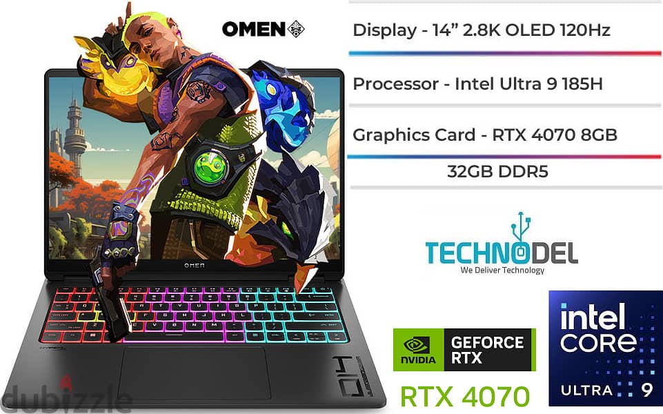 HP OMEN 14 ULTRA 9 RTX4070 0