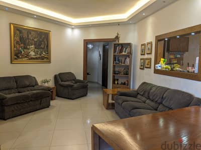 115 SQM Furnished Apartment in Aoukar, Metn with Terrace