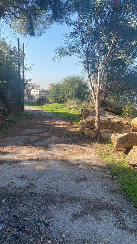 land for sale in deir oubel bchemoun أرض للبيع في دير اوبل بشامون ١٦٠$ 1