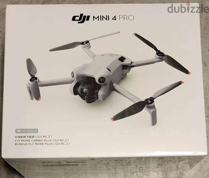 DJI - Mini 4 Pro Fly More Combo Plus Drone and RC 2 Remote Control 0