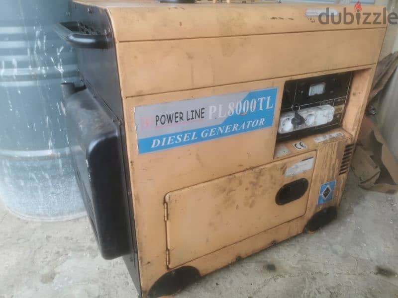 power line generator 5.5 Kva 0