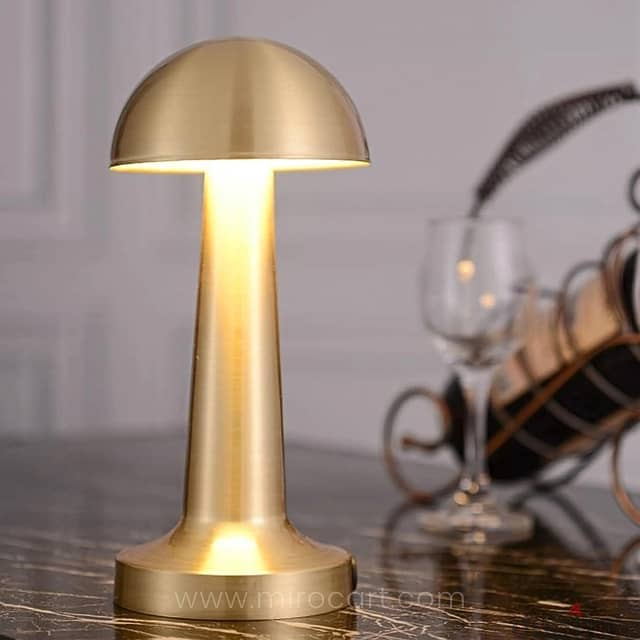 Dimmable Mushroom Table Lamp for Stylish Home & Bar Décor 10