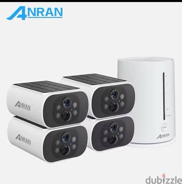 ANRAN 4MP Wifi Solar Battery camera 1