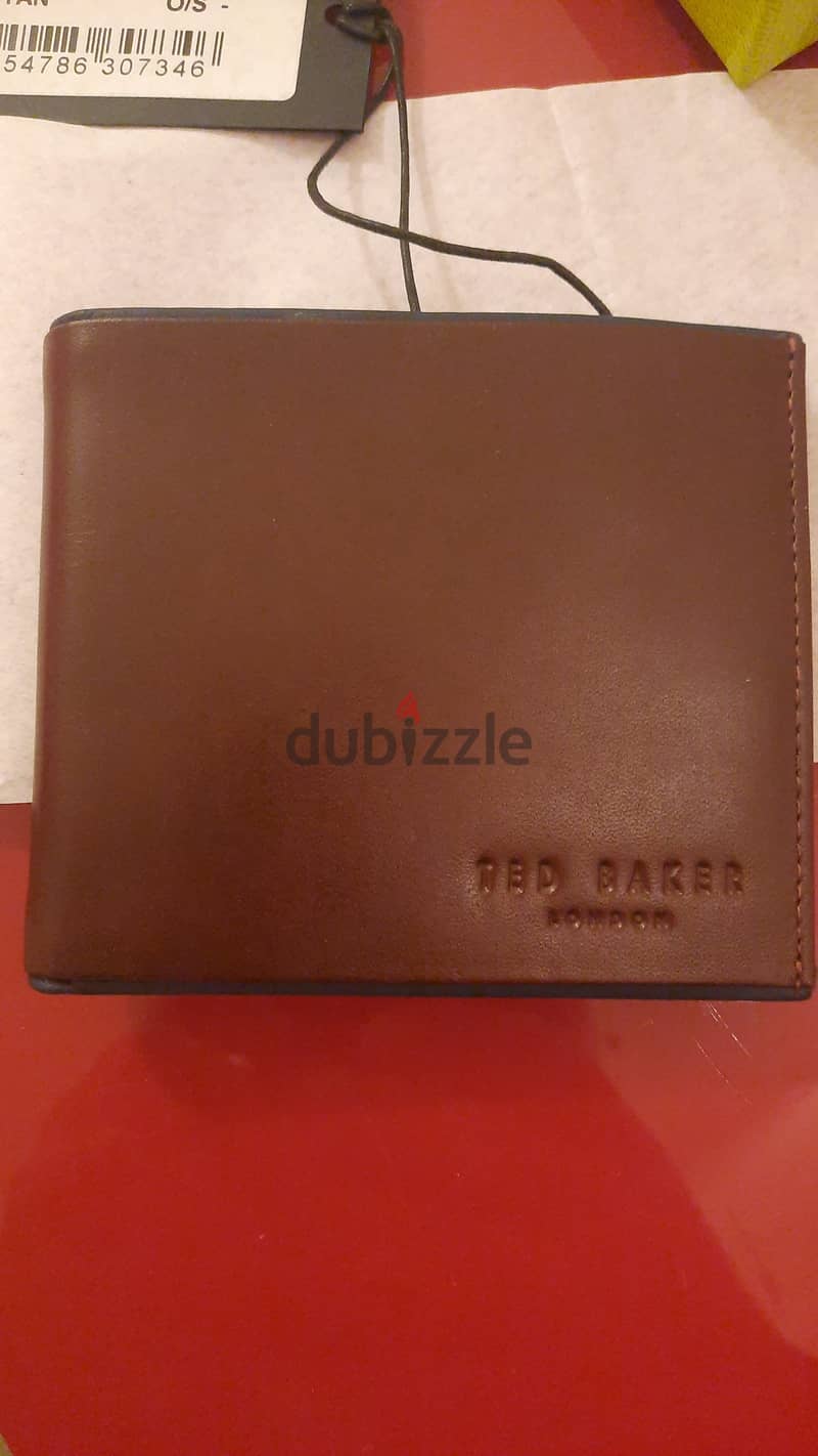 TED BAKER LEATHER WALLET 6