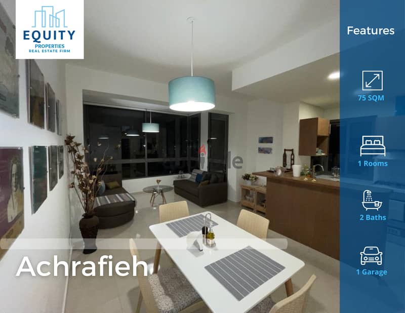 Fully Furnished Studio For Rent In Achrafieh شقق للايجار #JZ125724 0