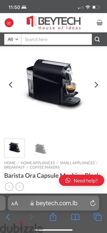 barista coffee machine