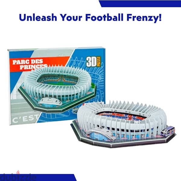 Football Stadiums 3D Puzzles 7