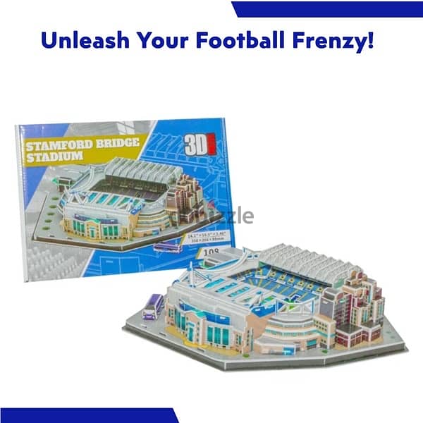 Football Stadiums 3D Puzzles 8