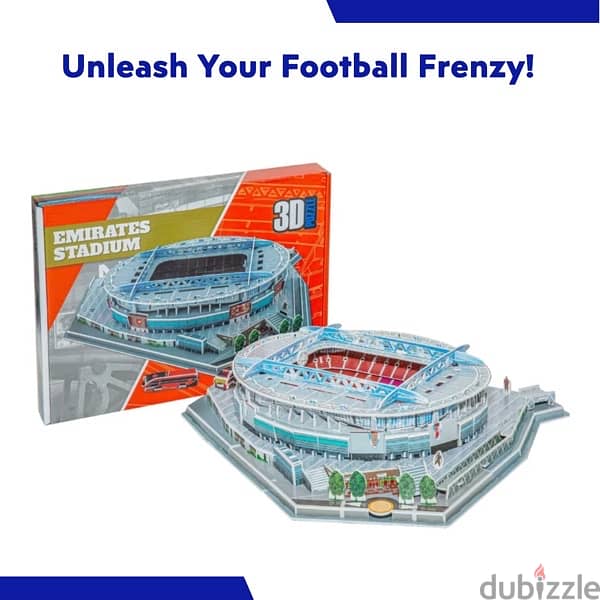 Football Stadiums 3D Puzzles 9