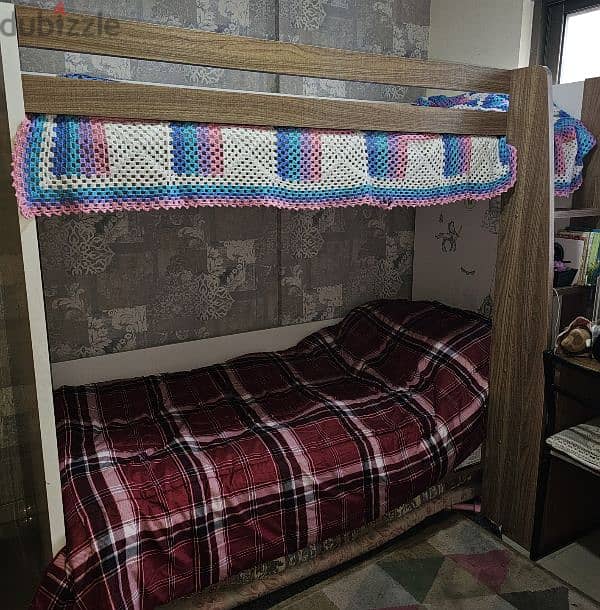 Double Bunk Bed Almost New 0