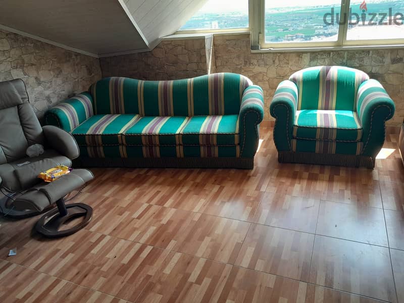 zahle ksara fully furnished roof for rent Ref#6445 0