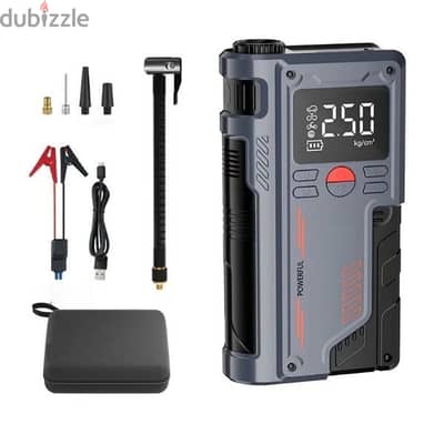 jump starter power bank and tire inflator