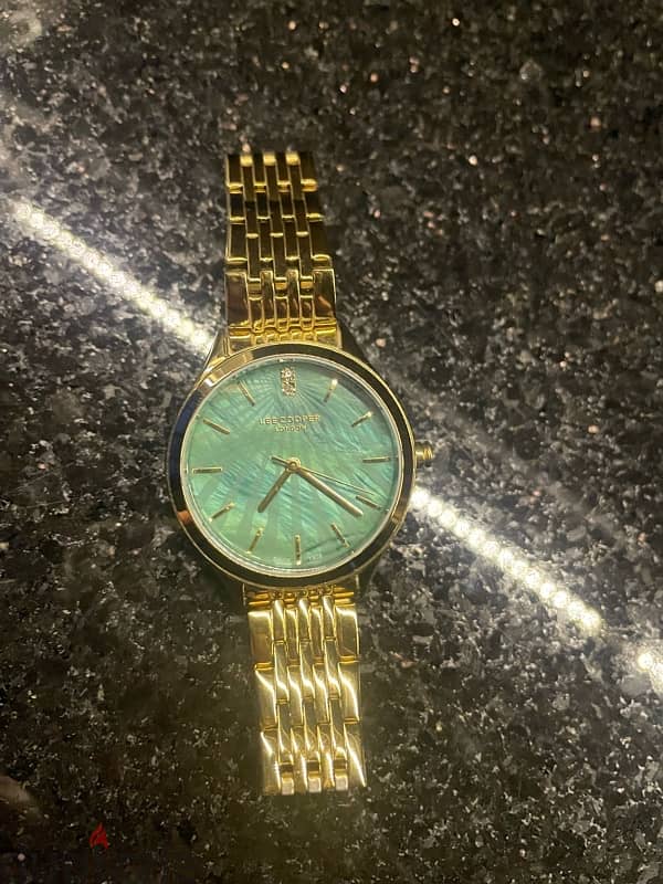 Green+Gold Lee Cooper London Watch 1