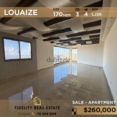 Apartment for sale in Louaize LJ26 للبيع باللويزة