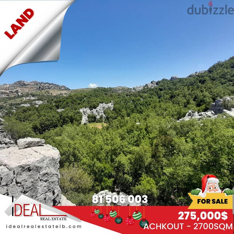 Land for sale in Achkout REF#CC20068 0