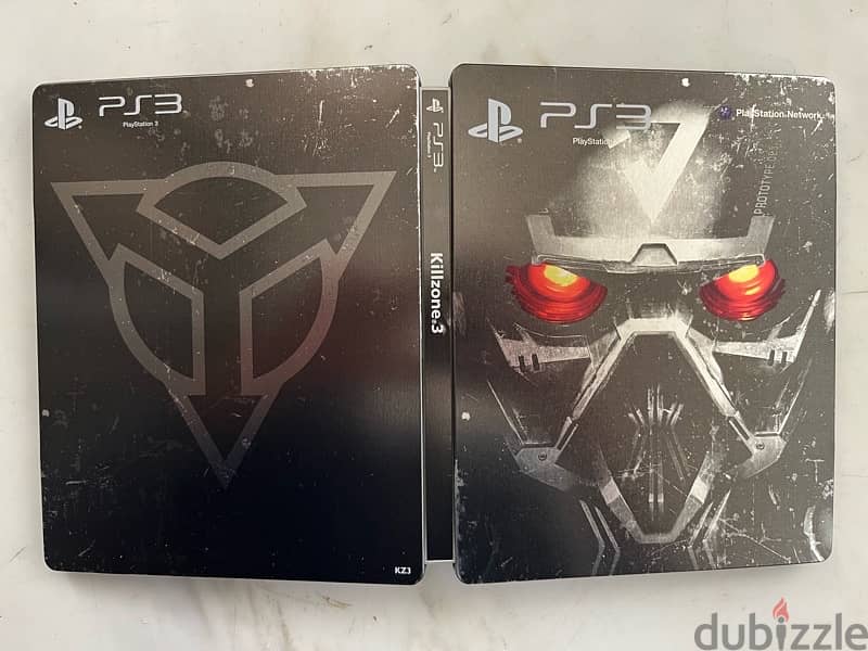 Killzone 3 collector’s edition Helmet and Steelbook game 3