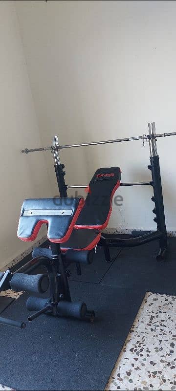 Olympic bench press like new