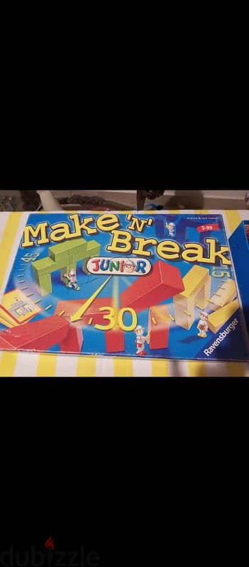 Make N Break. Ravensburger. Game ,play, gift. 3