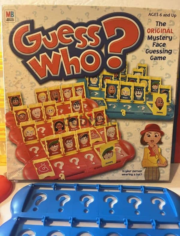 Toy. Guess who, Qui,Oui. Game, play, gift. 0