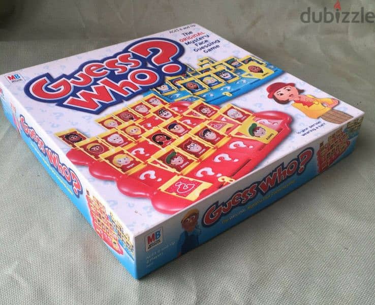 Toy. Guess who, Qui,Oui. Game, play, gift. 3