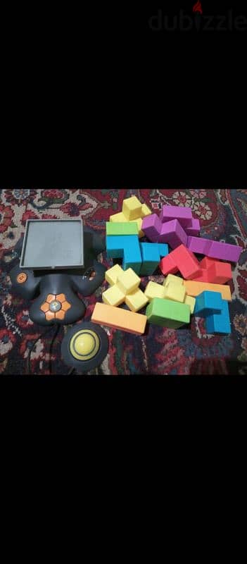 Toy. Tetris,Chrono blocs,  play game. 7