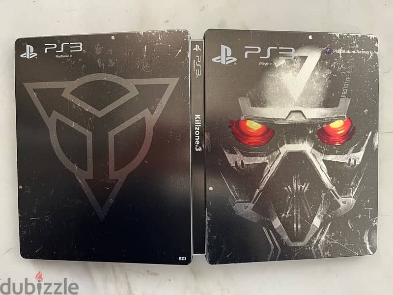 Killzone 3 collector’s edition helmet and steelbook game on PS3 1