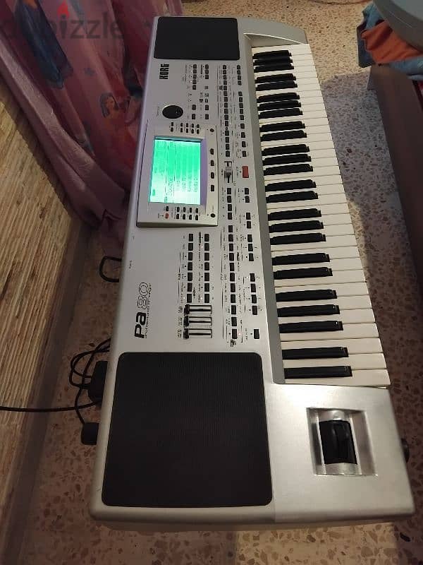 korg pa 80 with card ، أورغ كورغ 0