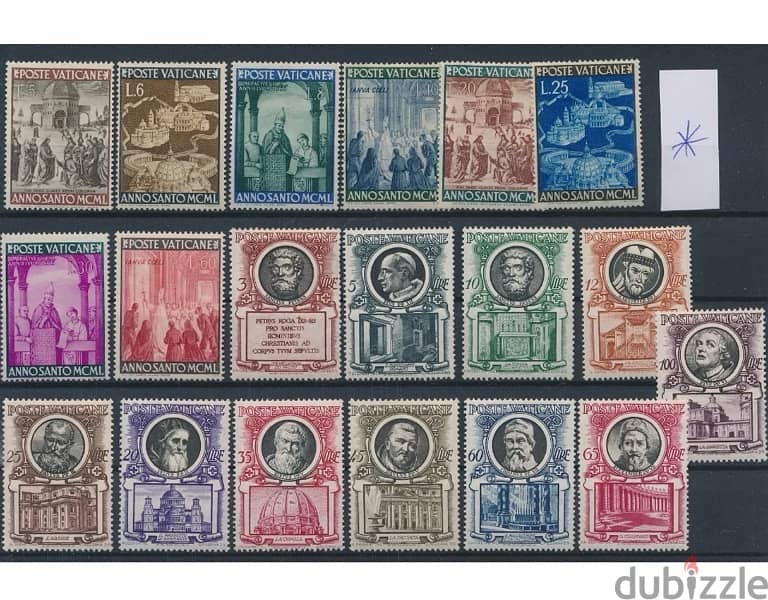 stamps Italy Vatican 0