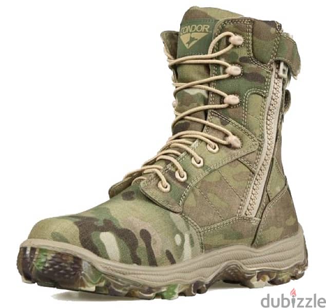 military camo tactical boots 1