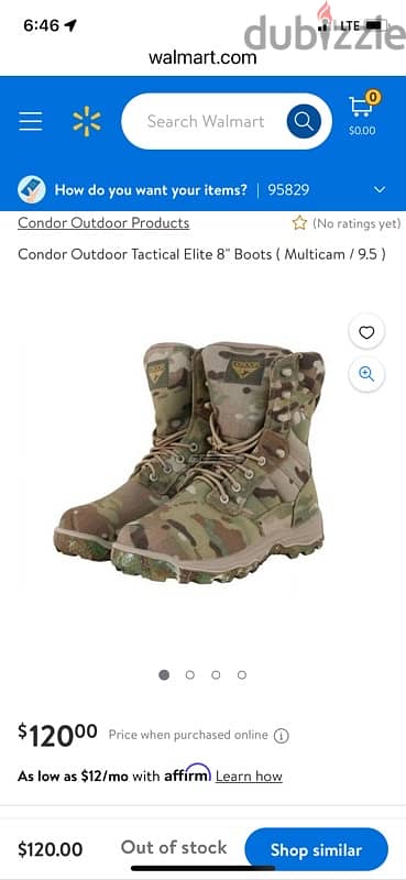 military camo tactical boots 6