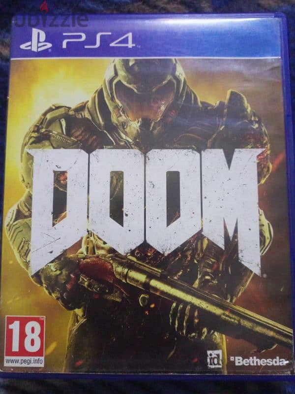 ps4 game Doom 0