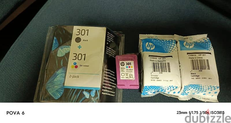 printer HP envy 4500(copy scan print ) . With 5 ink cartridges. 2