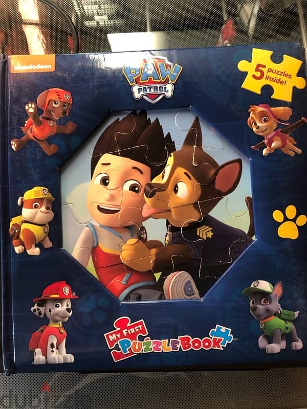 paw patrol - my first puzzle book 1